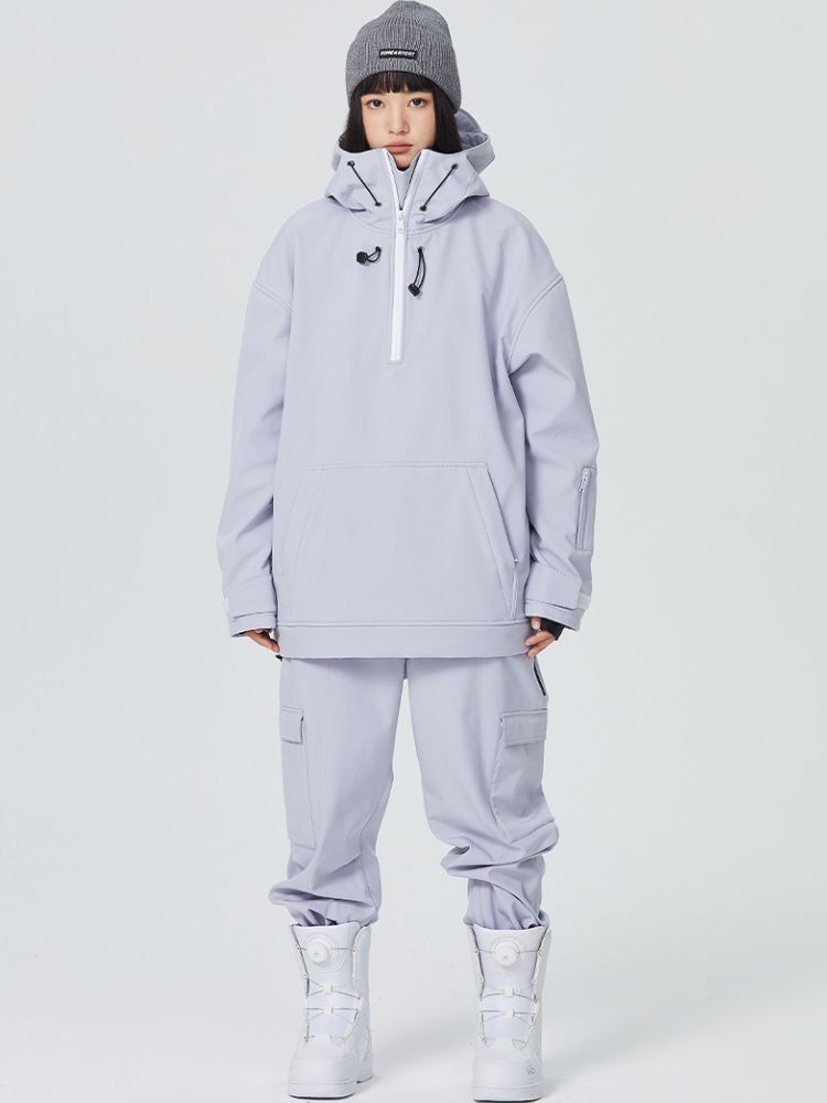 Searipe Stand-up Collar Snow Suit