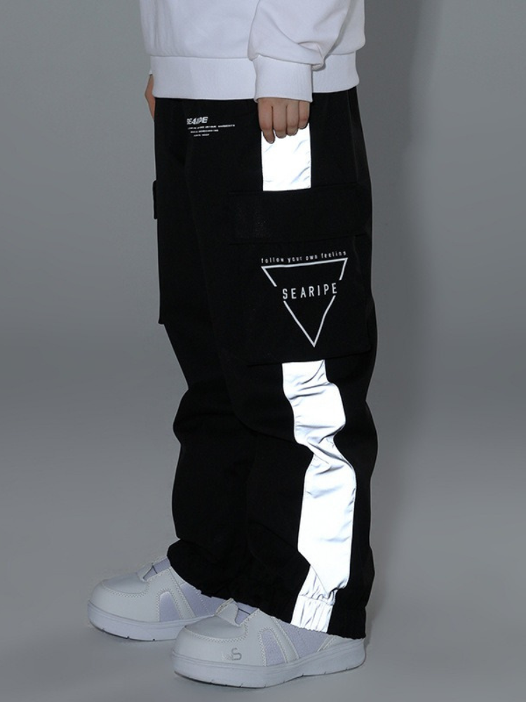 Searipe Reflective Cargo Snow Pants - Men's - Snowears-