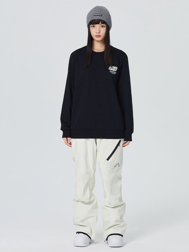 Searipe Diagonal Zipper Snow Pants - US Only - Snowears- snow pants