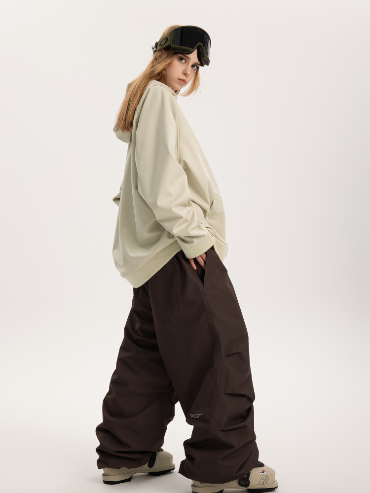 POMT CleanF Wrinkle Baggy Snow Pants - US Only - Snowears- snow pants