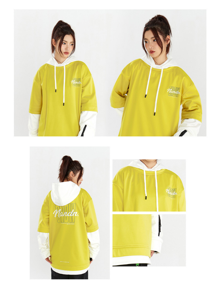 NANDN Fake Sleeves Pullover - US Only - Snowears- Hoodies & Sweaters