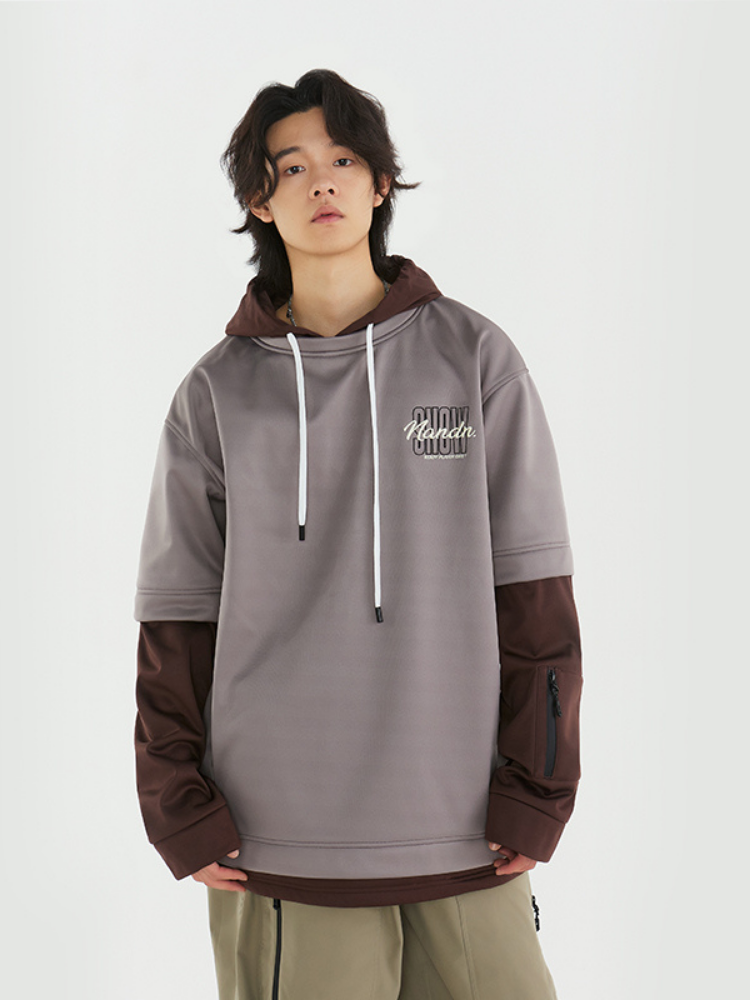 NANDN Fake Sleeves Pullover - US Only - Snowears- Hoodies & Sweaters