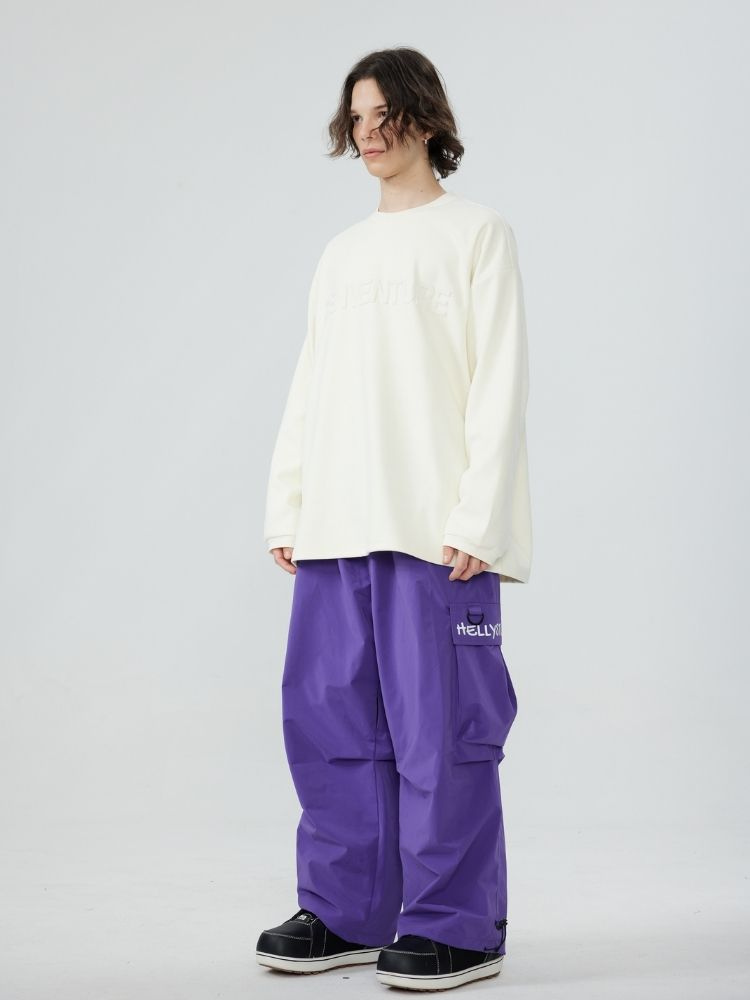 Hellystudio Super Baggy Fleece Pants