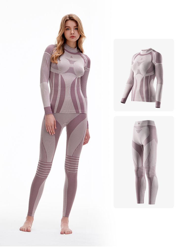 NANDN Seamless Body-Hugging Base Layer - US Only - Snowears- Ski Thermal Underwear