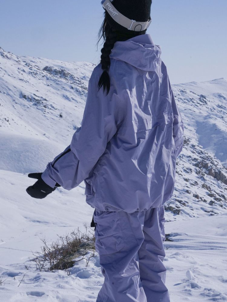 POMT CleanF Wrinkle Baggy Snow Jacket - Women's - Snowears- Womens snowboard/Ski Jackets