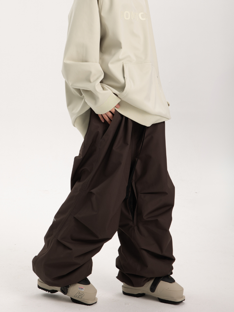 POMT CleanF Wrinkle Baggy Snow Pants - US Only - Snowears- snow pants