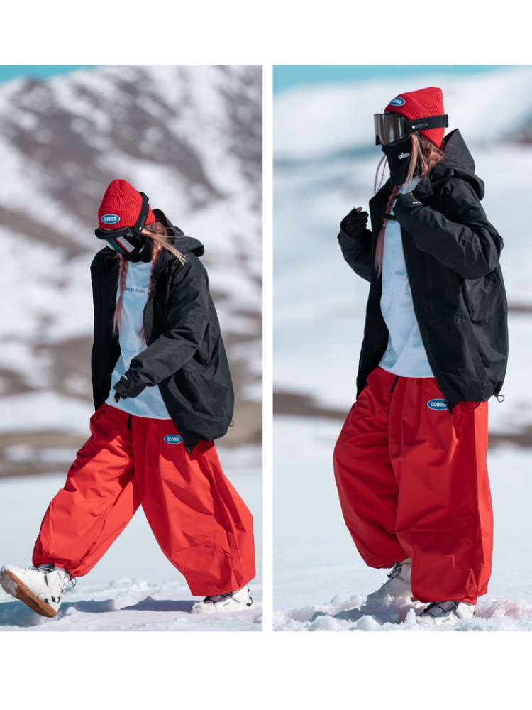 Doorek Super Baggy Snow Pants - Unisex - Snowears- pants