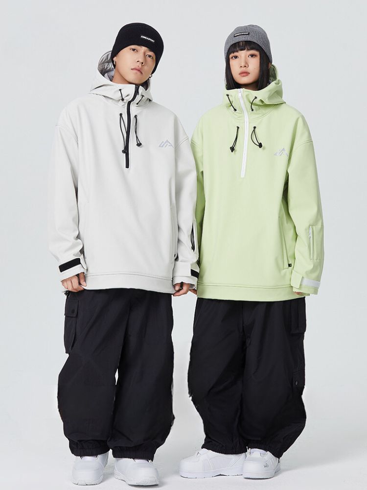 Searipe Basic Chic Half-zip Insulated Hoodie - US Only - Snowears- Hoodies & Sweaters