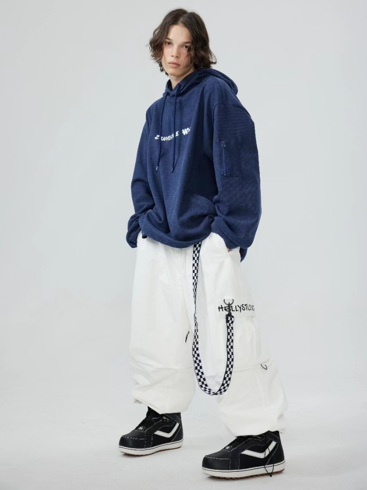 Hellystudio Super Baggy Fleece Pants - US Only - Snowears- snow pants