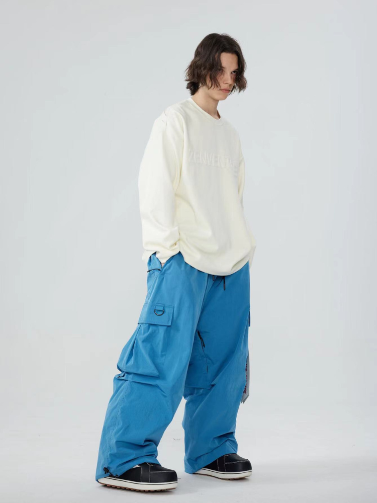 Hellystudio Super Baggy Fleece Pants - US Only - Snowears- snow pants