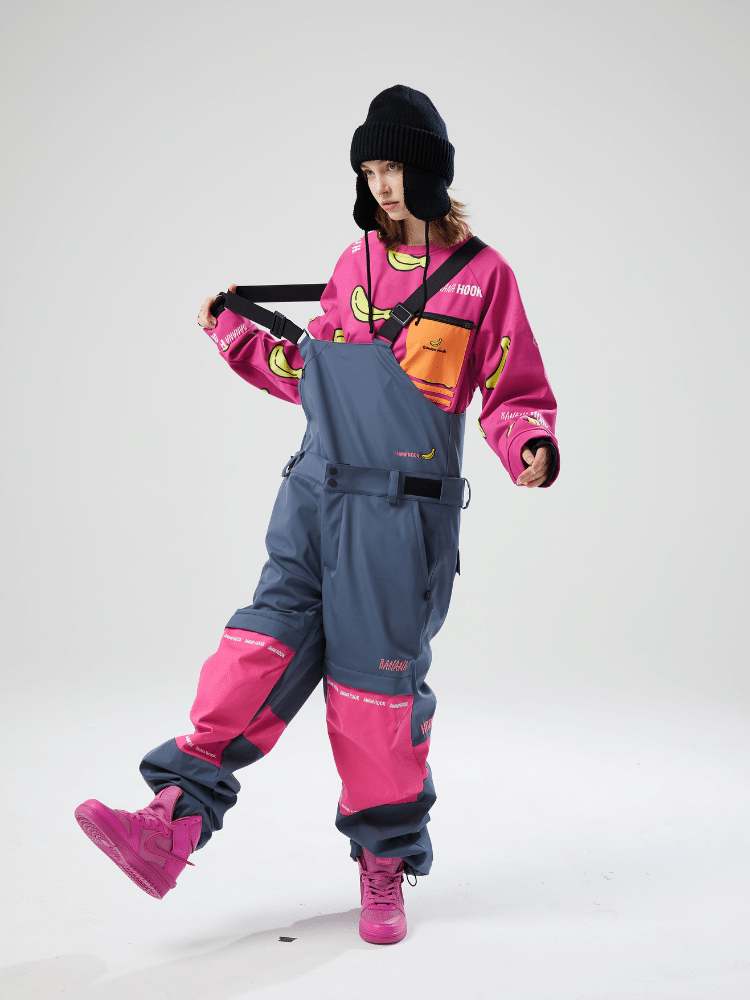 Tolasmik X Banana Hook Premium Snow Bib Pants - Unisex - Snowears- bibs