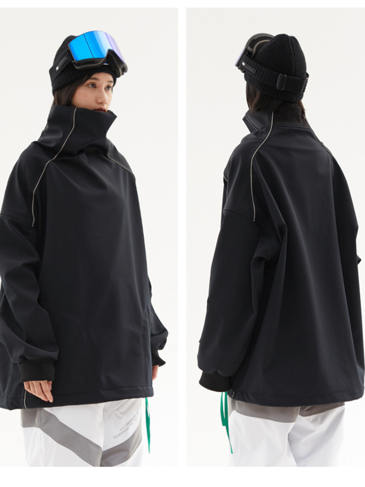 Doorek High Chin Insulated Sweater - US Only - Snowears- Hoodies & Sweaters