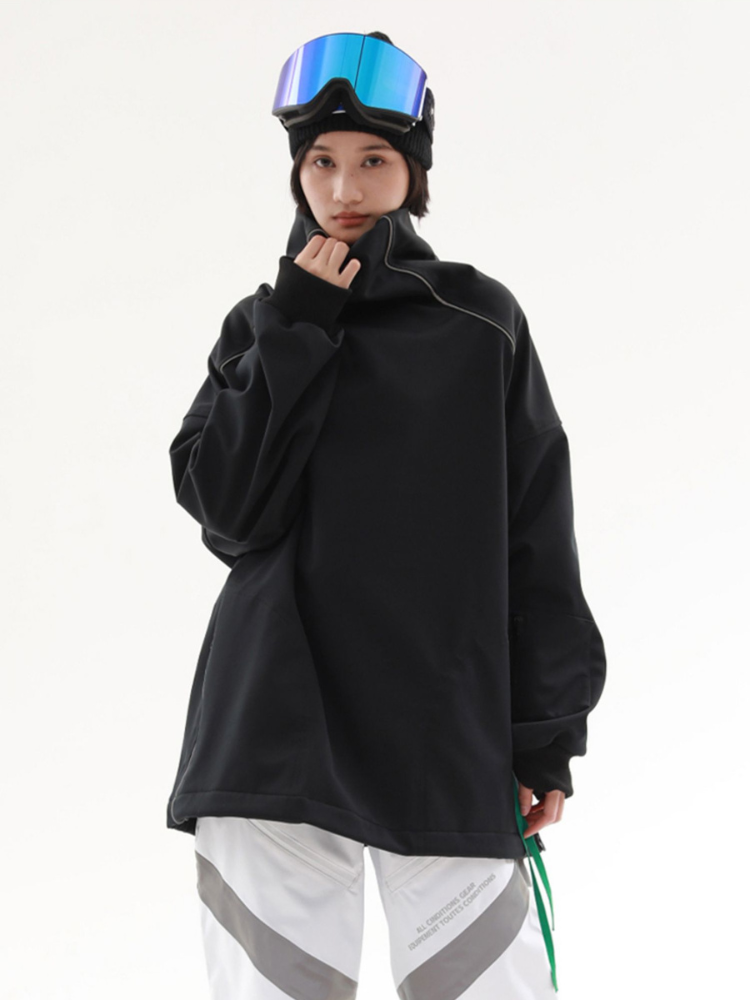 Doorek High Chin Insulated Sweater - US Only - Snowears- Hoodies & Sweaters