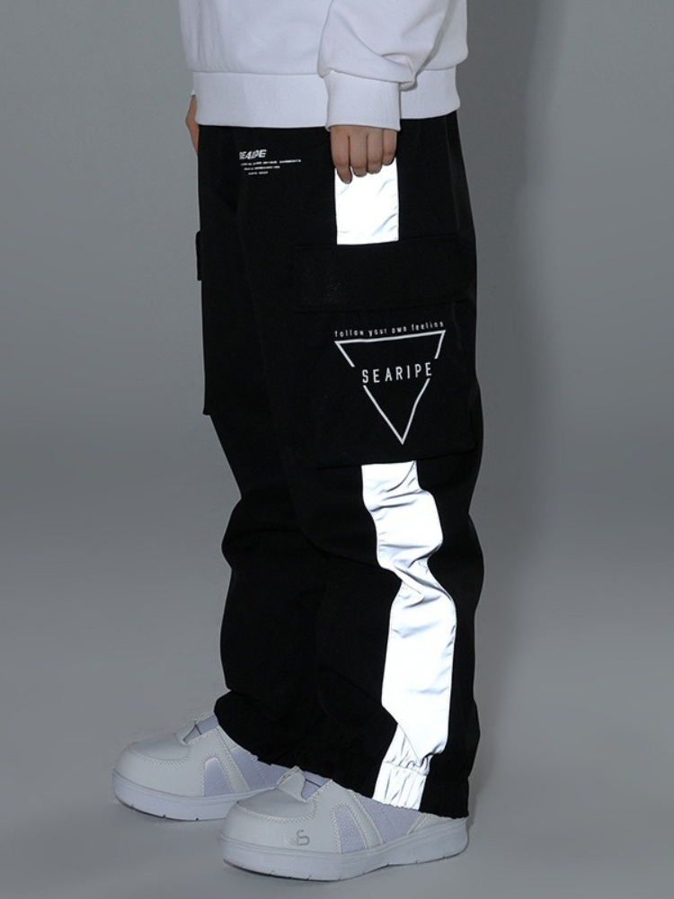 Searipe Reflective Cargo Snow Pants - Men's - Snowears- 