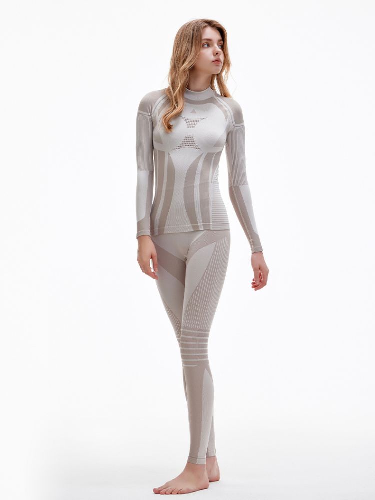 NANDN Seamless Body-Hugging Base Layer - US Only - Snowears- Ski Thermal Underwear