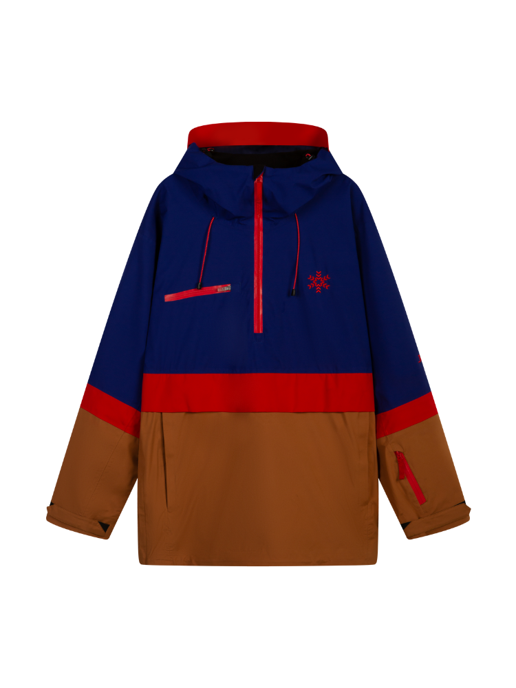 Jungfrau 3L Pullover Motion Navy Jacket - Men's - Snowears- Suits