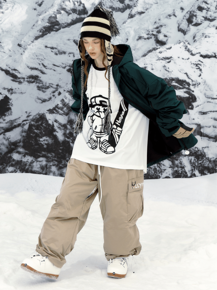 Hellystudio Super Baggy Fleece Pants - US Only - Snowears- snow pants